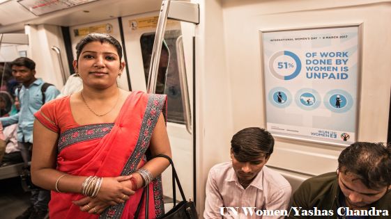 How is India’s rapid urbanization affecting women’s empowerment?